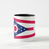 Ohio Staatsvlag: De Buckeye-staatsbanier Mok (Midden)