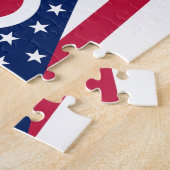 Ohio-staatsvlag Legpuzzel (Zijkant)