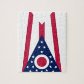 Ohio-staatsvlag Legpuzzel (Verticaal)