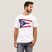 Ohio-staatsvlag T-shirt (Voorkant volledig)