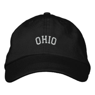 Ohio State Embroized Geborduurde Pet