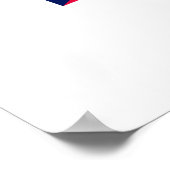 Ohio State Flag Design Decor Poster (Hoek)