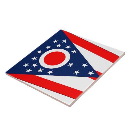 Ohio State Flag Tegel Tegeltje (Zijkant)