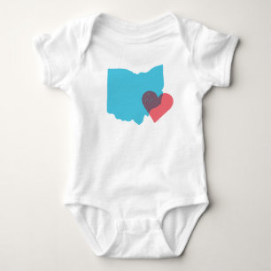 Ohio State Love Baby Shirt