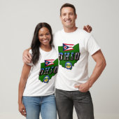 Ohio State Map, Afbeelding Text, Vlag en Zegel T-shirt (Unisex)