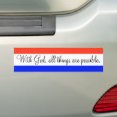 Ohio State Motto Bumpersticker (Op auto)