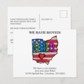 Ohio State Moving Announcards Briefkaart (Voorkant / Achterkant)