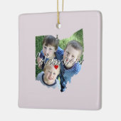 Ohio State Photo insert and town name Keramisch Ornament (Links)