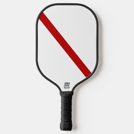 Ohio State Pickleball Paddle Sjabloon (Achterkant)