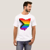 Ohio State Pride LGBTQ Progress Pride T-shirt (Voorkant volledig)