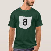 Ohio State Route 8 T-Shirt (Voorkant)