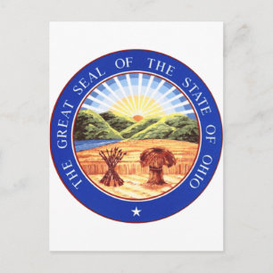 Ohio State Seal Briefkaart
