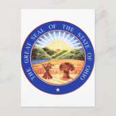 Ohio State Seal Briefkaart (Voorkant)