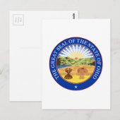 Ohio State Seal Briefkaart (Voorkant / Achterkant)