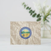 Ohio State Seal Briefkaart (Staand voorkant)