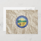 Ohio State Seal Briefkaart (Voorkant / Achterkant)