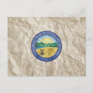 Ohio State Seal Briefkaart