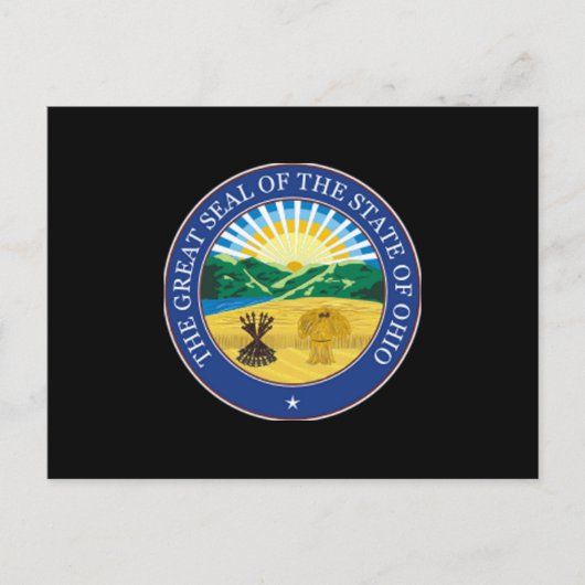 Ohio State Seal Briefkaart (Voorkant)