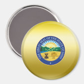 Ohio State Seal Magneet (Voorkant / Achterkant)