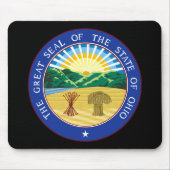 Ohio State Seal Mousepad Muismat (Voorkant)