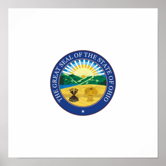 Ohio State Seal Poster (Voorkant)