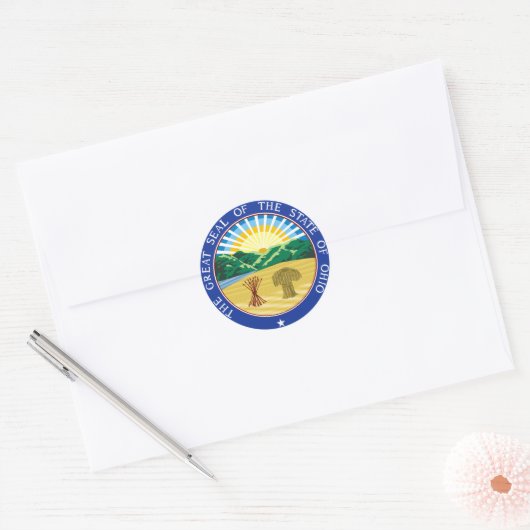 Ohio State Seal Sticker (Envelop)