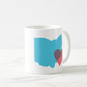 Ohio State Shape Love Mok (Voorkant rechts)