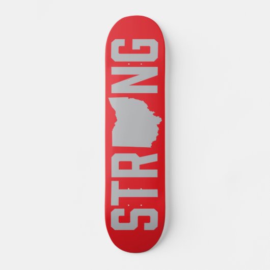 Ohio State Strong Buckeyes Skateboard (Voorkant)