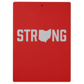 Ohio State Strong Clipboard Klembord (Achterkant)