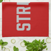 Ohio State Strong Gym Towel Theedoek (Gevouwen)