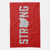 Ohio State Strong Gym Towel Theedoek (Verticaal)