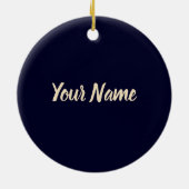 Ohio State United States Retro Map  USA Keramisch Ornament (Achterkant)