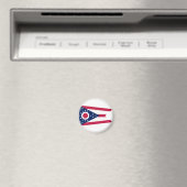 Ohio State Vlag Verenigde Staten Magneet (Insitu (Vaatwasser))