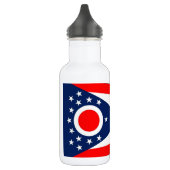 Ohio State Vlag Vrijheidsfles Waterfles (Links)