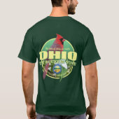 Ohio State Vogel & Bloem T-shirt (Achterkant)