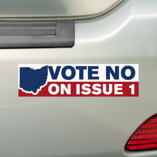 Ohio Stemming nr. 1 Bumpersticker (Op auto)