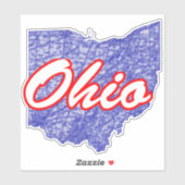 Ohio Sticker (Vel)