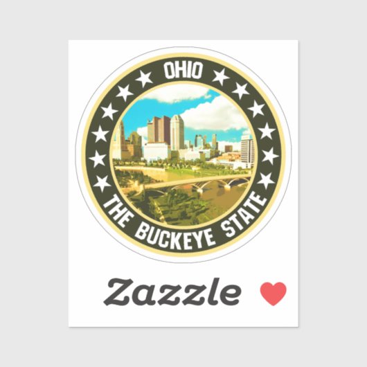 Ohio Sticker (Vel)