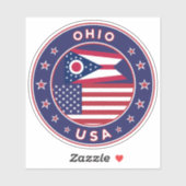 Ohio Sticker (Vel)