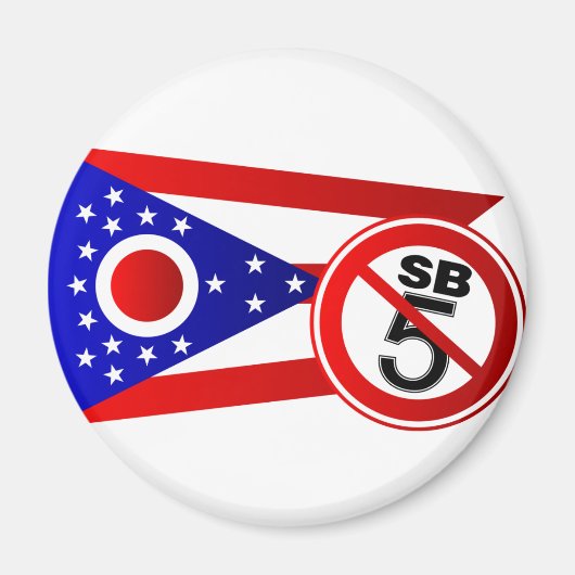 Ohio Stop SB5 Magneet (Voorkant)