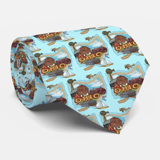 Ohio Stropdas (Opgerold)