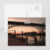 Ohio Sunset Briefkaart (Voorkant / Achterkant)