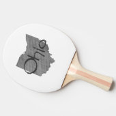 Ohio Tafeltennisbatje (Zijkant)