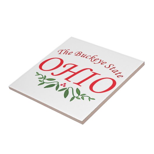 Ohio Tegeltje (Zijkant)