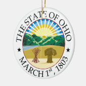 Ohio-teken Keramisch Ornament (Links)