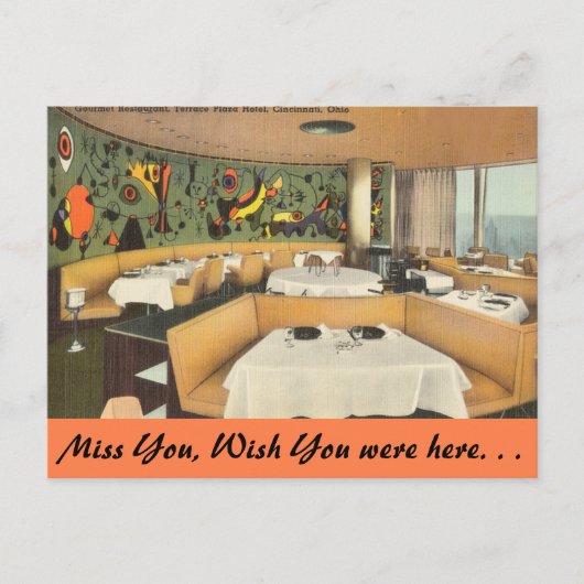 Ohio, Terrace Plaza Hotel, Cincinnati Briefkaart (Voorkant)