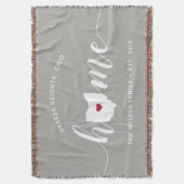 Ohio Thuisstaat Persoonlijk Deken (Voorkant Verticaal)