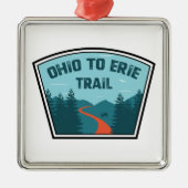 Ohio to Erie Trail Metalen Ornament (Voorkant)