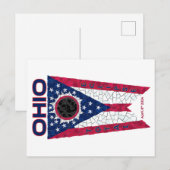 Ohio Total Eclipse-Briefkaart Briefkaart (Voorkant / Achterkant)