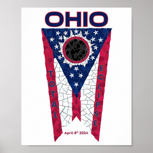 Ohio Total Eclipse-Poster Poster (Voorkant)